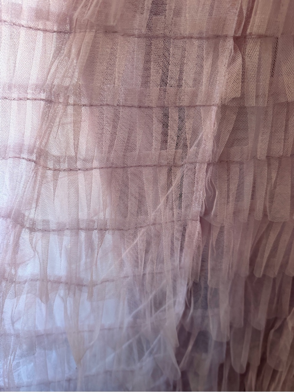 Pink Ruffle Skirt Size Large - Picture 4 of 5